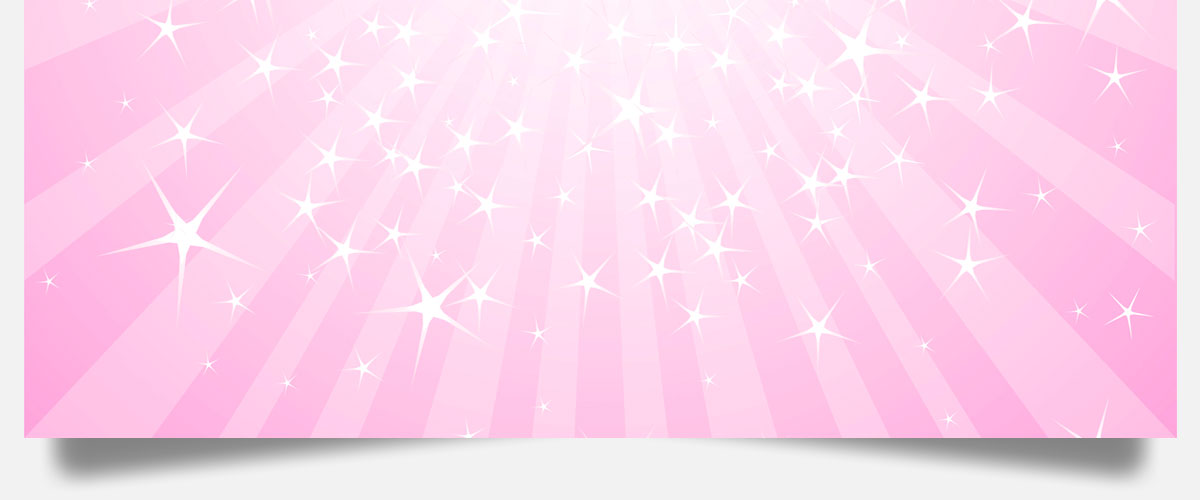 Pink and starry background