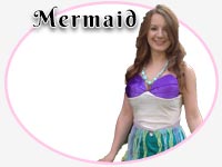 mermaid at party